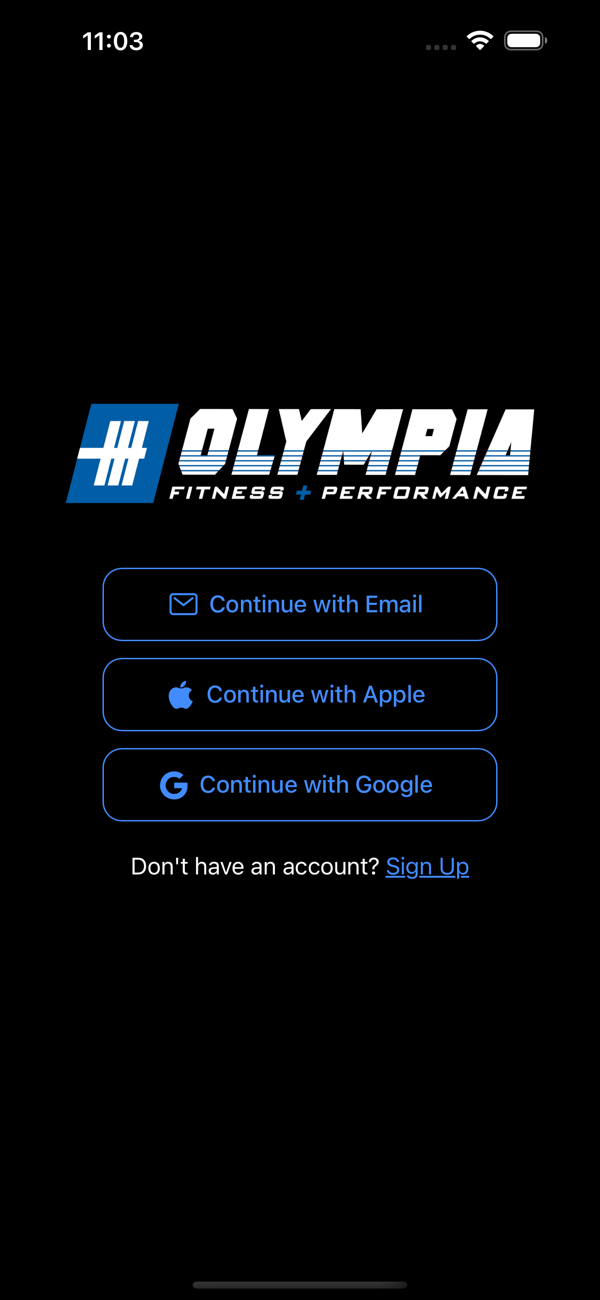 Olympia Fitness screenshot 1